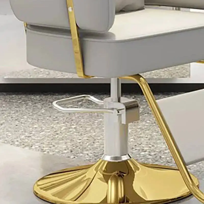 كراسي حلاقة بسيطة ورائعة كراسي صالون أوروبية كلاسيكية فاخرة فاخرة أثاث صالون تجميل حديث Silla Para Lashista #4