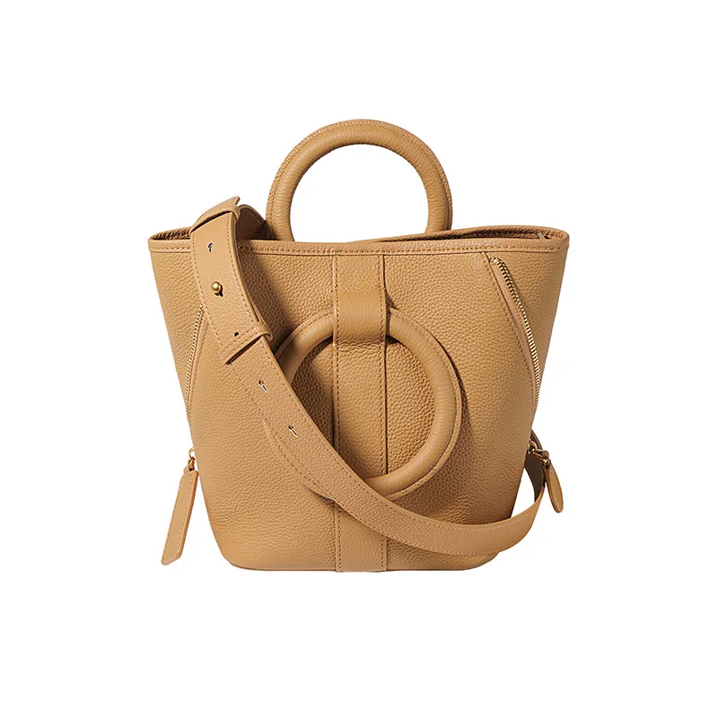 Cowhide handbag Fashion leather one shoulder diagonal cross women\'s bag purses and handbags luxury handbags bags for women
