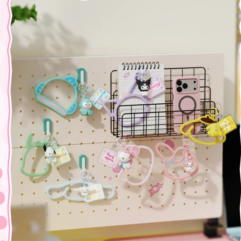 HOLLY BOX Kuromi Original Niedlicher Schlüsselanhänger Armbandanhänger Taschenanhänger für Mädchen Ideales Geschenk – Detail 15