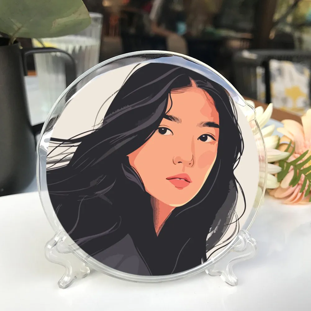 

10 шт. складных легких водонепроницаемых элегантных подставок для тарелок и художественных подносов для вечеринок, свадеб и дома