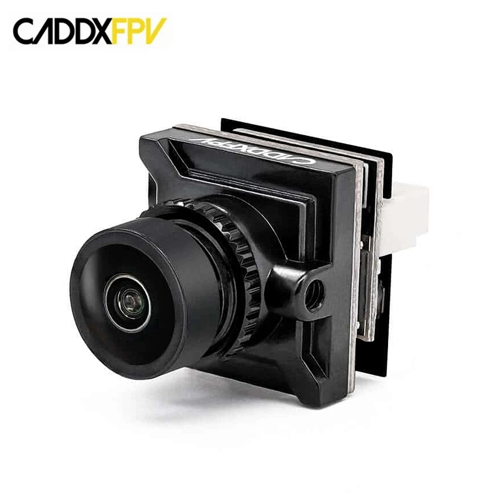 CADDX Baby Ratel2 Cámara analógica Caja de metal 1/1.8 "pulgadas Sensor de luz de estrellas Lente de 1,8 mm Super WDR 4.5-36V FOV 165 °   para drones RC FPV