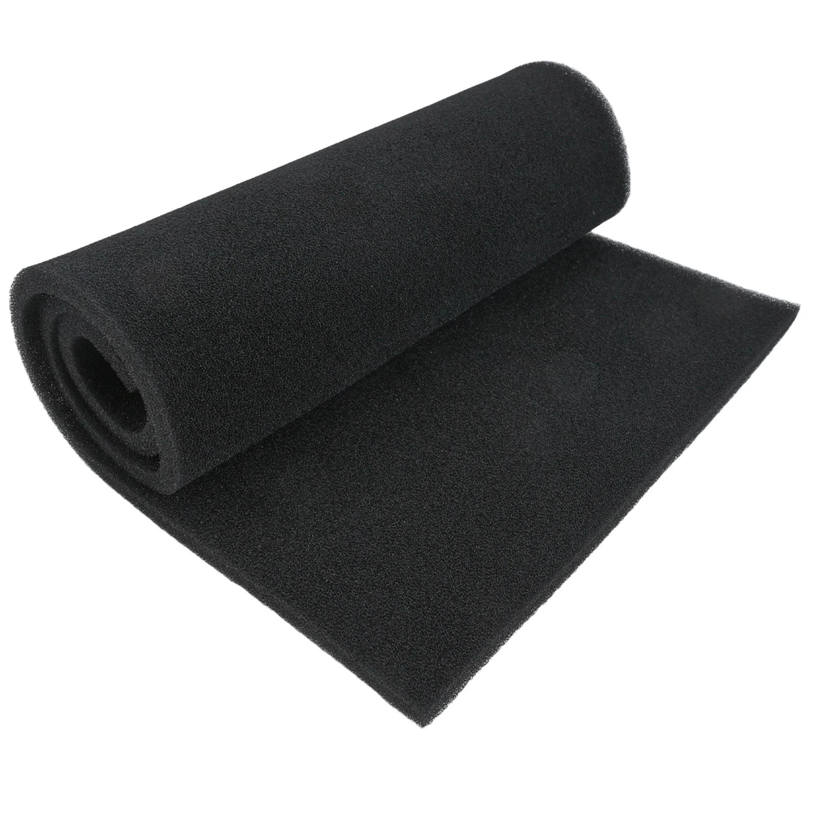 1m Activated Carbon Foam Sponge Air Filter for Range Hoods and Air Purifiers Effective Grease and Particle Filtration