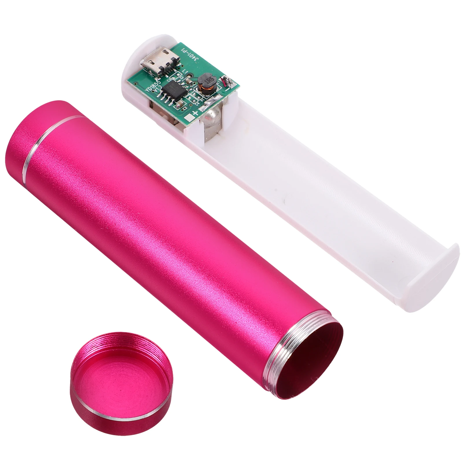 

1pc Red Power Bank Storage Box Compartment Fake Organizer Realistic Appearance Secure Valuables Protection Secret
