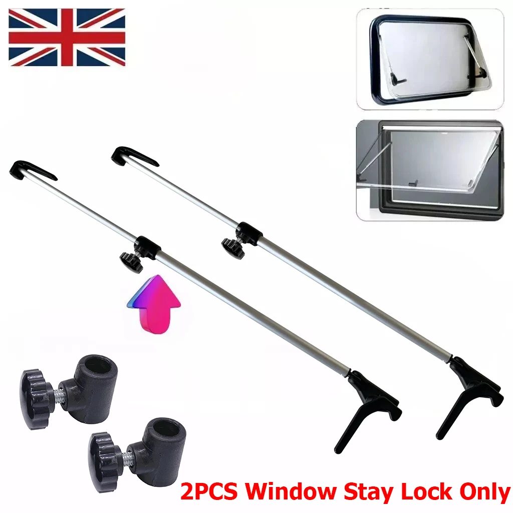 

Caravan Polyplastic Window Stay Lock Repair Replacement Knob Black Camper Motorhome Automobile and Truck Parts