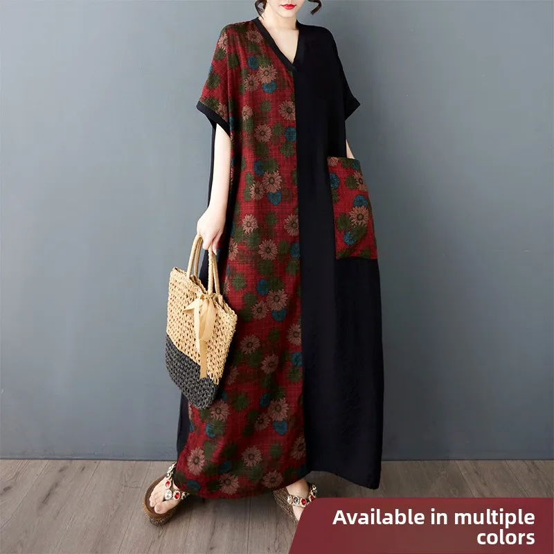 

Для похудения V-Ne ort Sve Long Dr Mommy Sle plus Size Хлопково-льняное покрытие для живота Faionable Commute Sle Dr