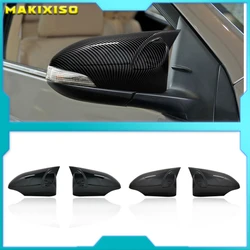 Rearview Mirror Cover Cap Carbon Fiber Look Black For Toyota Corolla 2014 2015 2016 2017