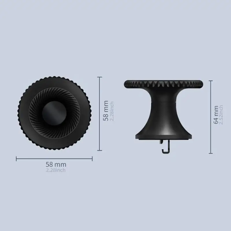 652F ผู้ถือโทรศัพท์รถยนต์อเนกประสงค์ที่เชื่อถือได้ Car Vent Mount ขาตั้งโทรศัพท์แม่เหล็กทนทานเหมาะสำหรับโทรศัพท์ 12-15