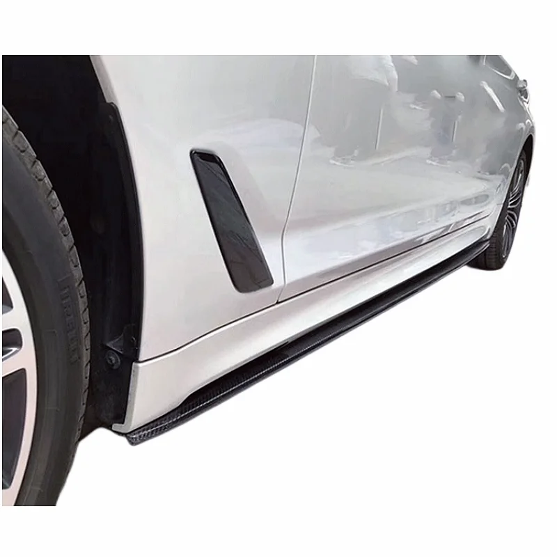

A pair of true carbon fiber MP style side skirts for the 18-22 new B 5 series G30 G38 525Li body kit front lip rear diffuser rea