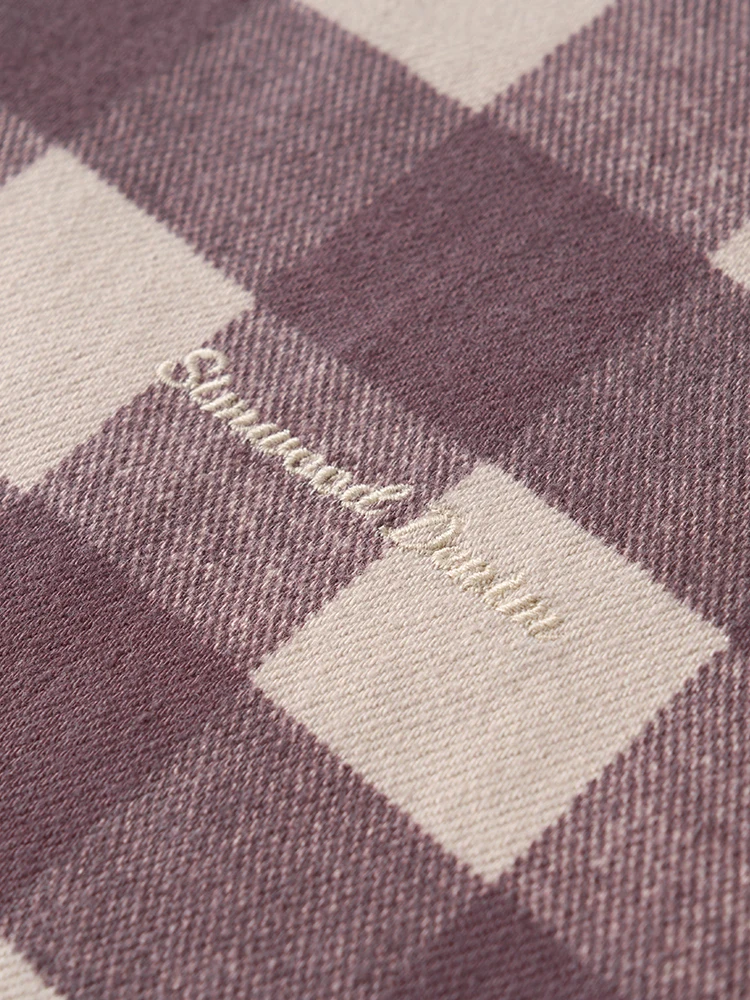 SIMWOOD Magas Előírás 2025 Ősz Új szuper Ingó- Pléd shirts férfiak 8oz washed évjárat Ablakszövet Alkalmi Átszámlál shirts