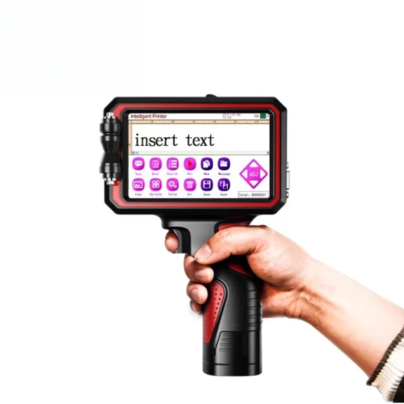 Handheld Inkjet Coding Printer New‑Design Date Code Marking Machine for Fabric Printing