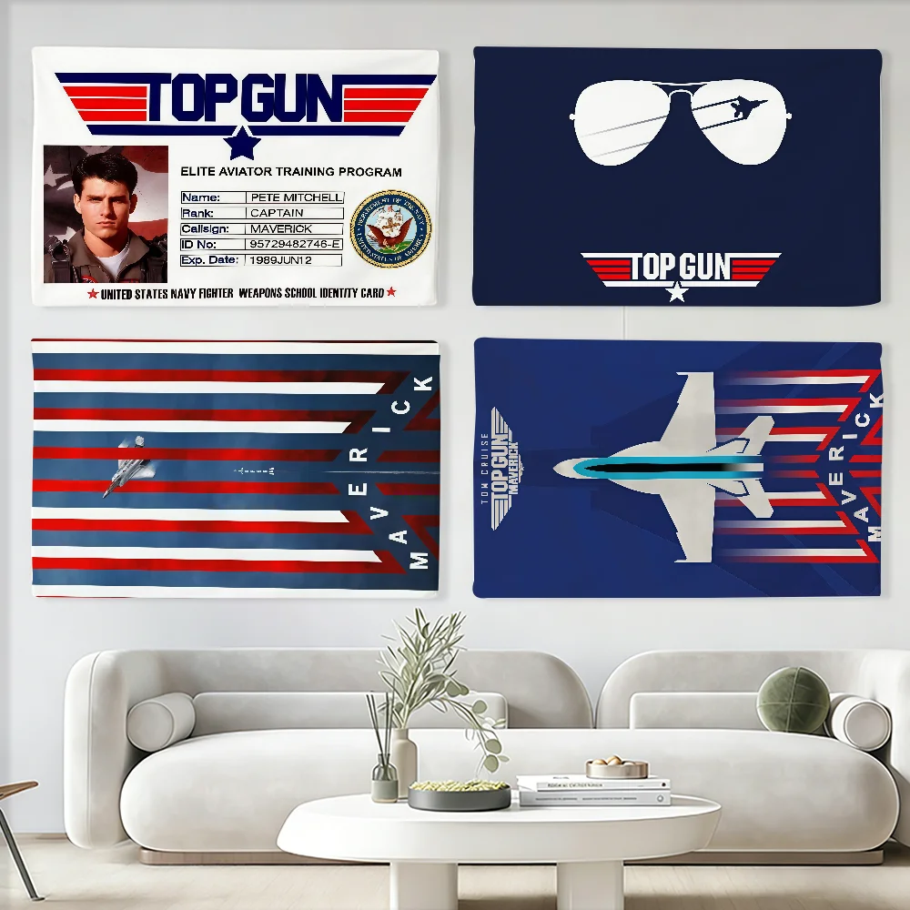 Outdoor Adventure Club - Adventure Movie T-Top Gun flag Suitable