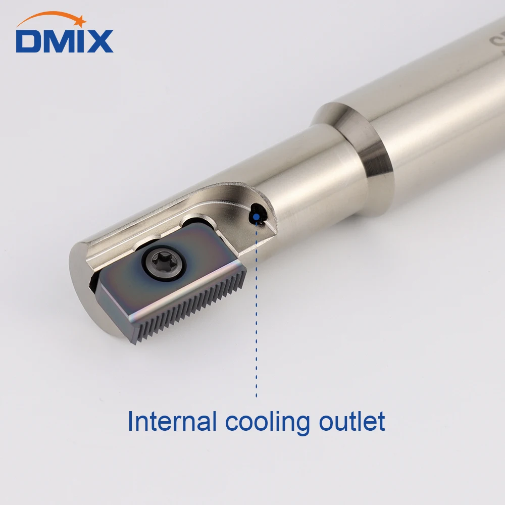 DMIX Thread milling cutter Internal cooling multi-tooth thread comb carbide alloy SR thread knife 14I 21I 30I Milling insert