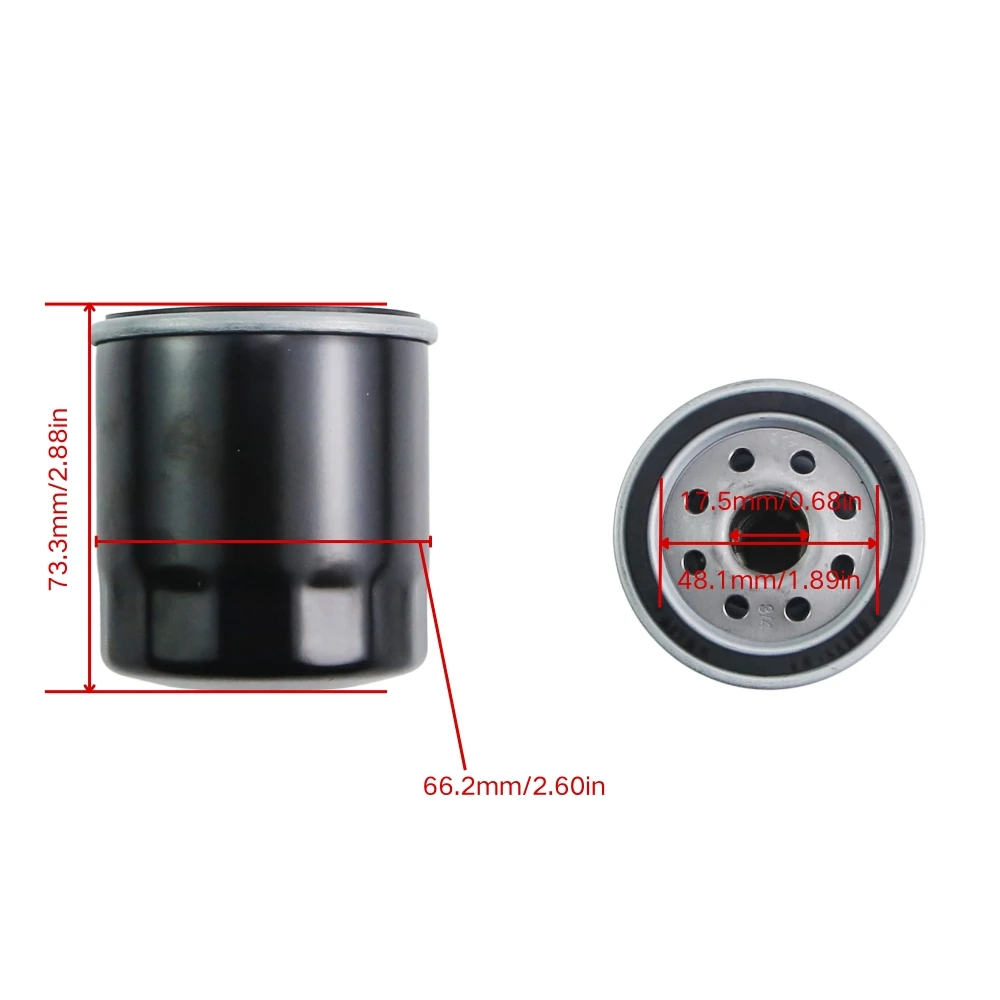 Oil Filter Replace 49065‑0724 49065‑7010 Motorcycle ATV Engine Oil Filter Replacement Spare Parts