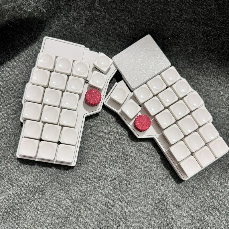 Diskon Besar Corne V4.1 Procyon Kit Keyboard Terpisah Kustom RGB VIA Bantalan Sentuh dengan Kenop Mouse Hot-swap DIY Ergonomi untuk Gamer MX