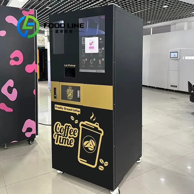 Coffee Making Machine with Payment System Nescaf Coffee Vending Machine with 4 Selections of Hot Drink