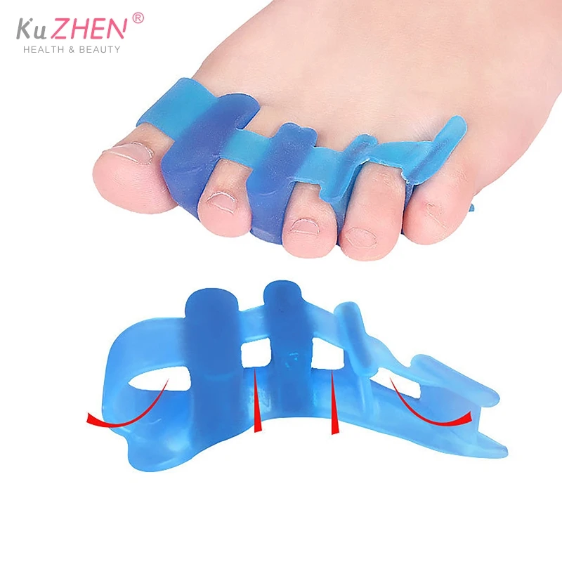 Fingers Feet Haluksy Toe Spreader Bunion Corrector Toe Separator Hallux Valgus Corrector Bunions Finger Separator Toe Corrector