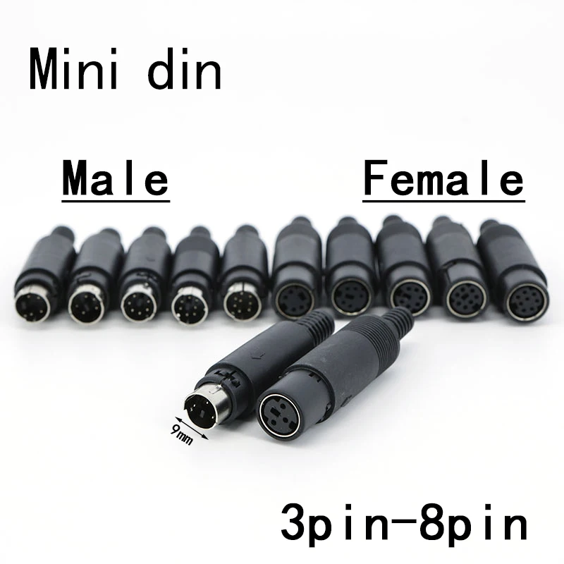 Mini Din Male Femal…