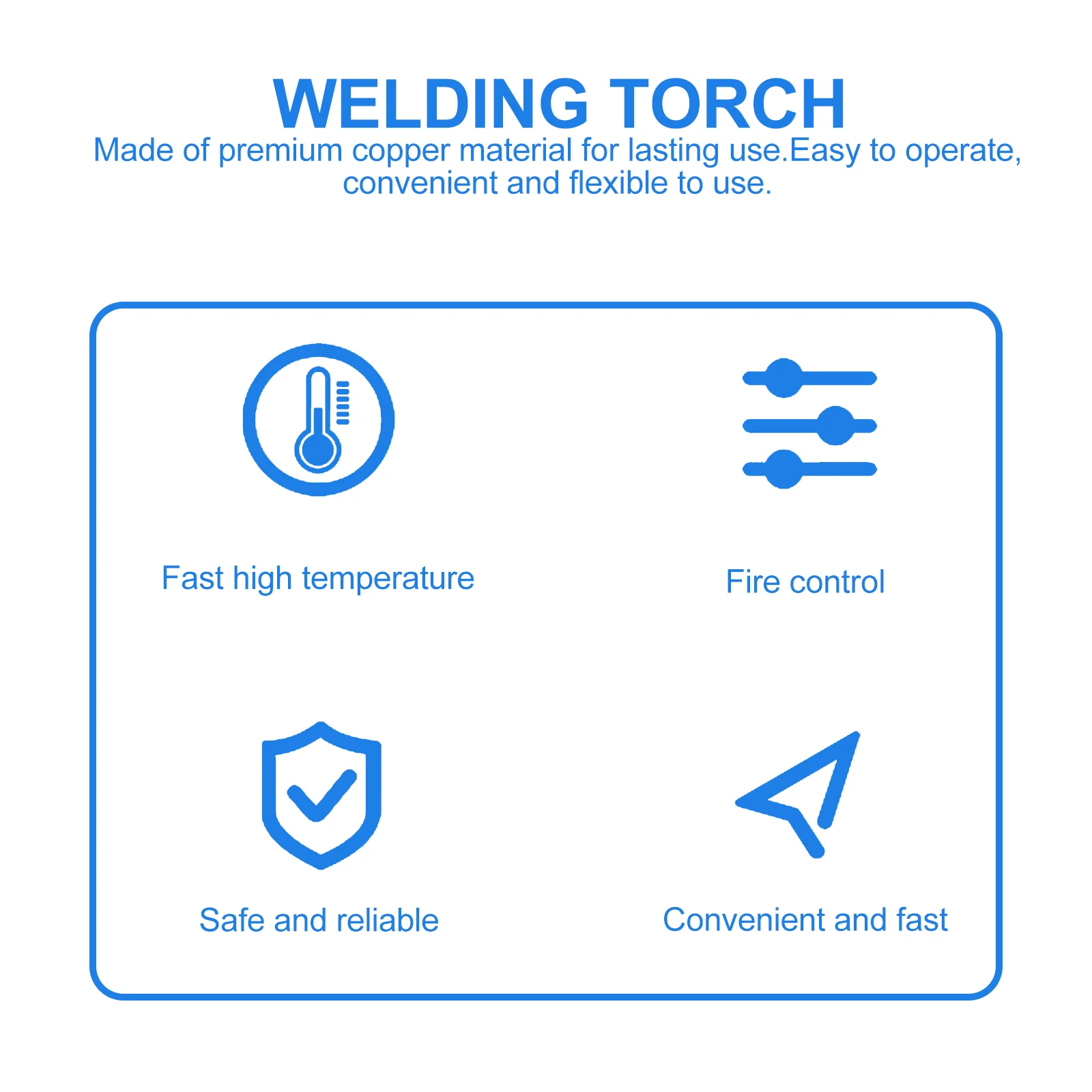 Flashlight Liquefied Gas Torch Mini Flashlights Air Conditioner Copper Evaporative Cooler Oxygen-free Welding