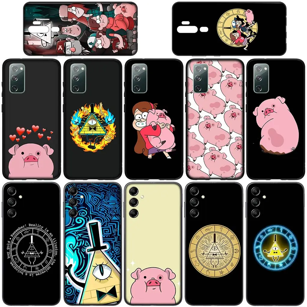 G-Gravitys Pig f-Falls Cover Phone Case for Xiaomi Redmi Note 13 13C A3 A3X Mi POCO F6 F5 X6 Pro + 5G 4G Flexible Coque