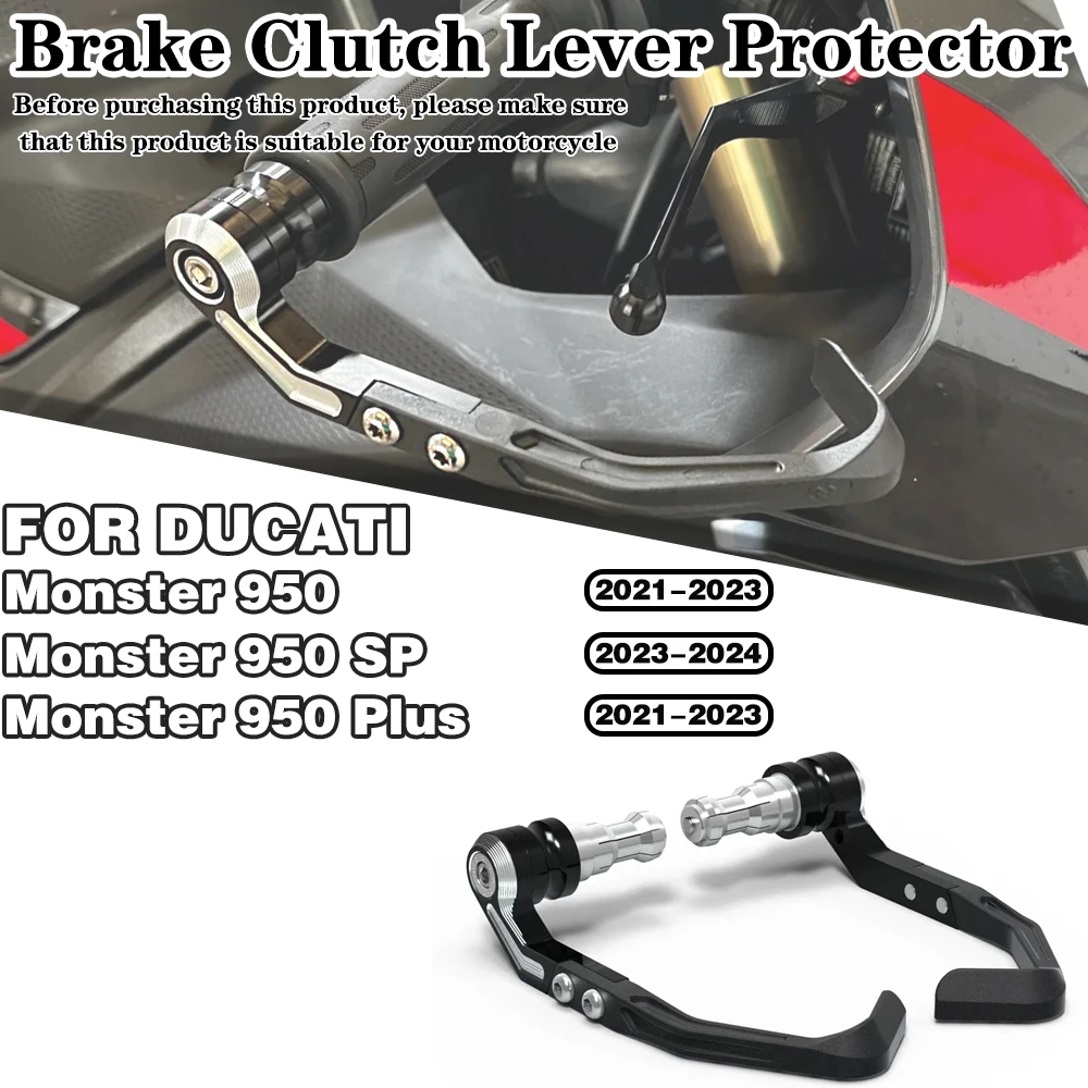 

For DUCATI Monster 950/PLUS/SP 2021 2022 2023 2024 Motorcycle modification accessories Brake and Clutch Lever Protector Kit