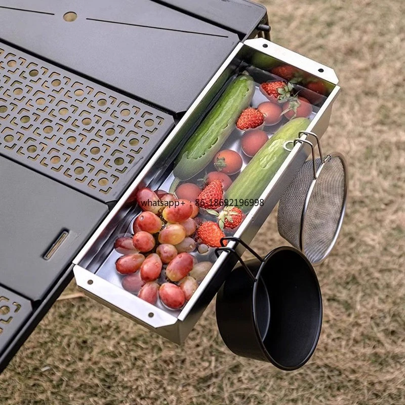 BBQ Table Extended Half Unit Cutlery Box CK-11 Stainless Steel Food Sink CK-26 Compatible IGT Table