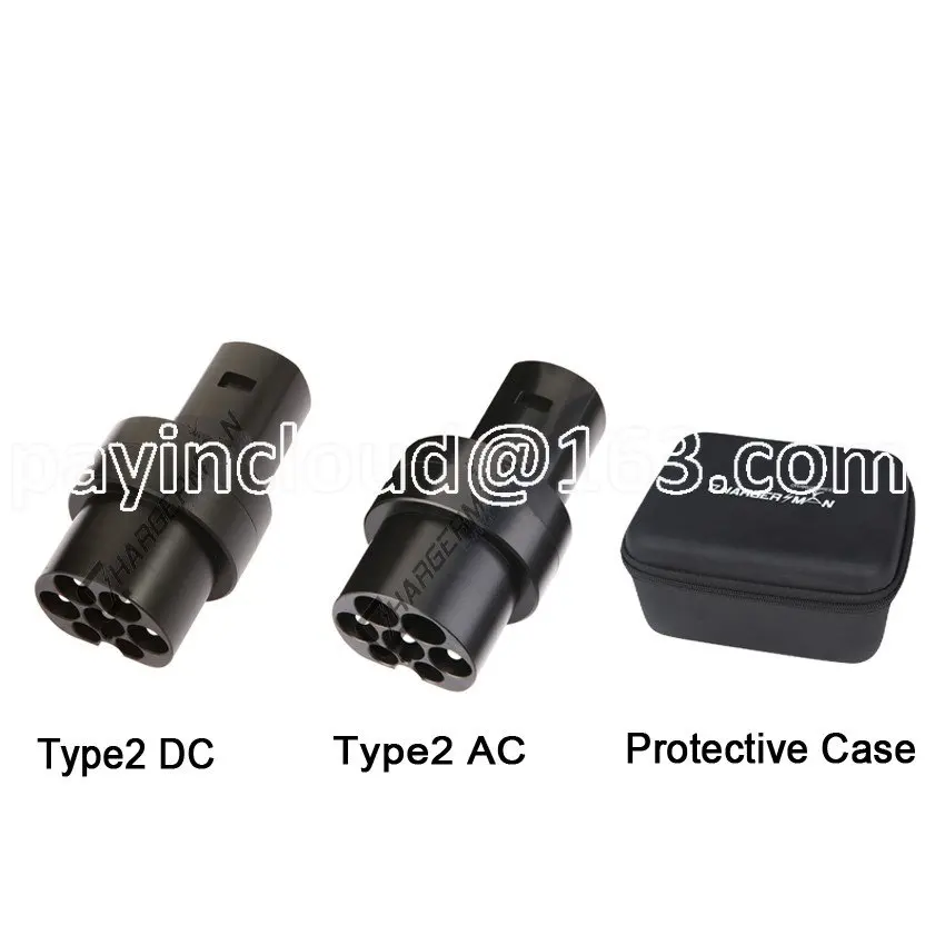 Supercharger Type 2 DC Adapter and Type 2 ACadapter for  Up To 150kwt for Model 3,x,s,