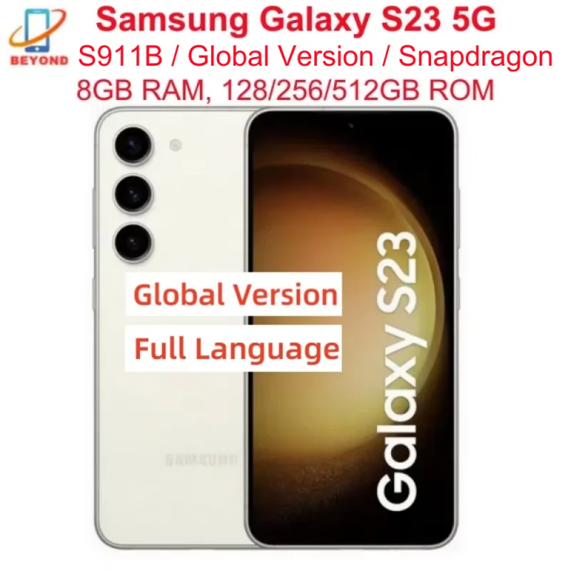 Samsung Galaxy S23 5G S911B S911B/DS Global Version 6.1