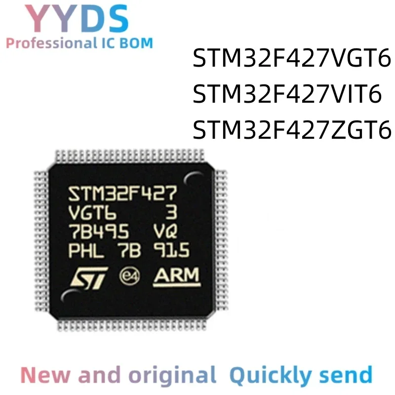 

STM32F427VGT6 STM32F427VIT6 STM32F427ZGT6 STM32F427ZIT6 Original MCU IC