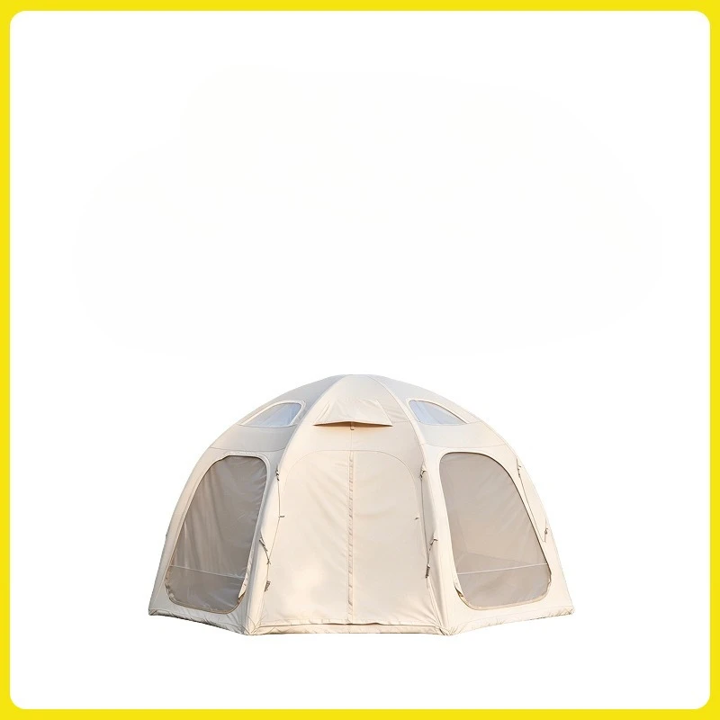 Inflatable tent house high-end star dome with canopy camp