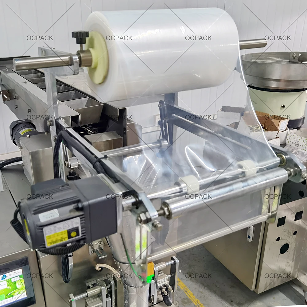 Low Price Semi Automatic Small Sachet Lollipop Peanut Gummy Candy Packaging Machine