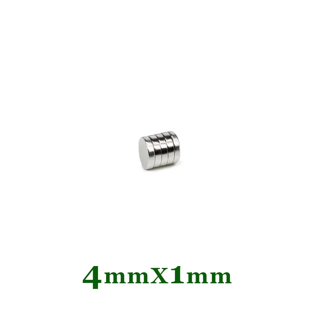 50/100/200/500/1000/2000/5000PCS 4x1 Mini Small Round Magnets N35 Neodymium Magnet strong 4x1mm Permanent Magnets Disc 4*1 mm