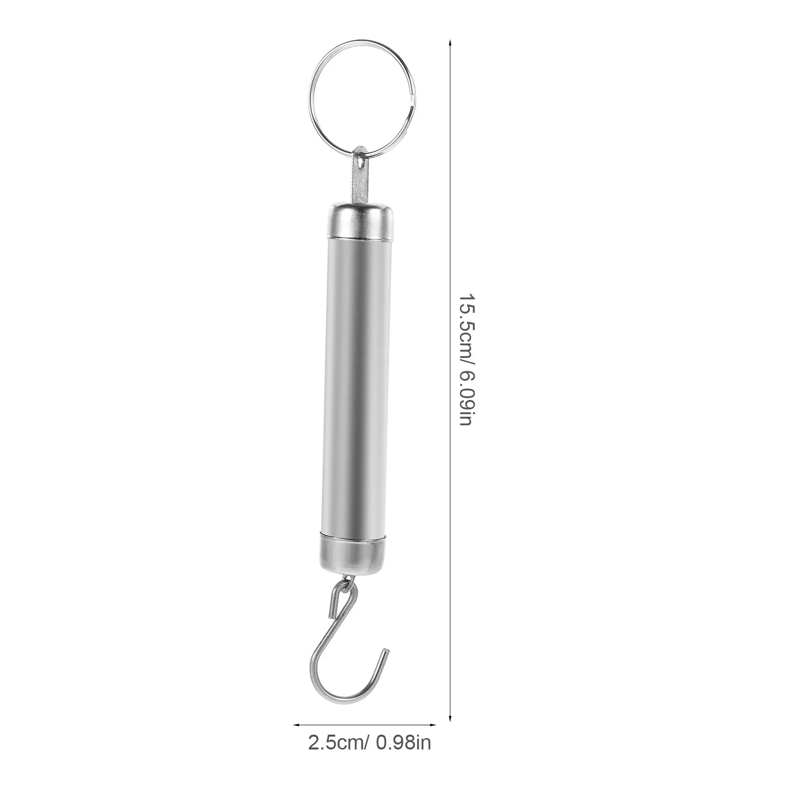 Mechanical Hanging Scale Spring Scale Compact Portable Weight Measuring Tool for Food Fishing Luggage Suitcase