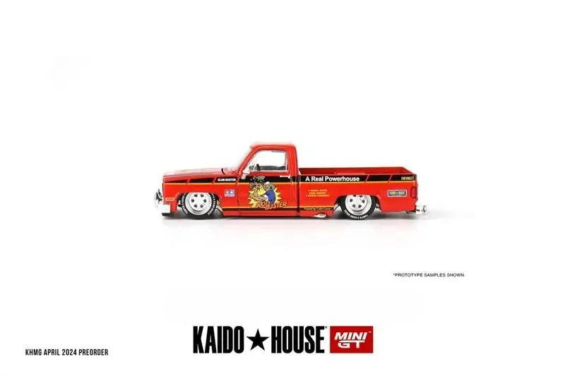 Kaido House x MINI GT 1:64 SILVERADO TAMIYA X KAIDO HOUSE “CLOD BUSTER” Diecast Model Car