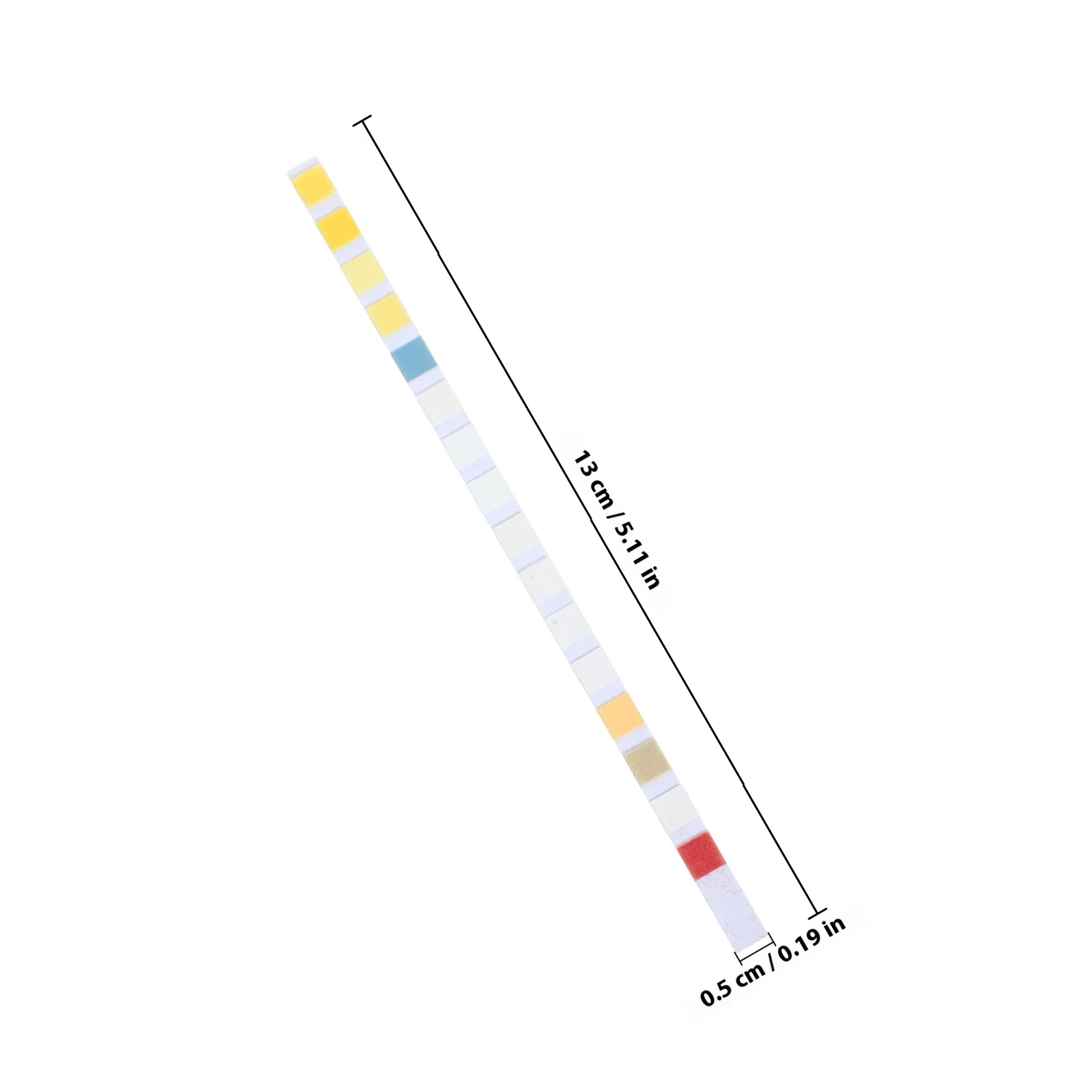 100 قطعة شرائط اختبار المياه اختبار مياه الشرب 16 في 1 شرائط اختبار الجودة نتائج سريعة لمطعم المكتب المنزلي