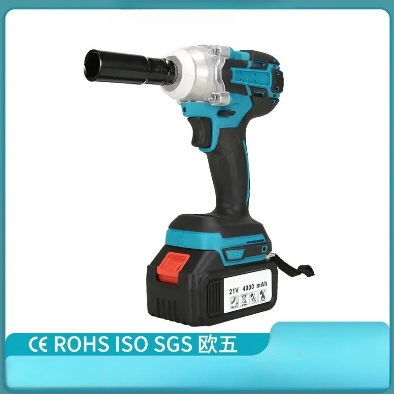 Rechargeable Brushless Cordless Impact Wrench Tool Set Lithium-ion High Torque Multi-Speed Adjustable with Multiple Drill Bits