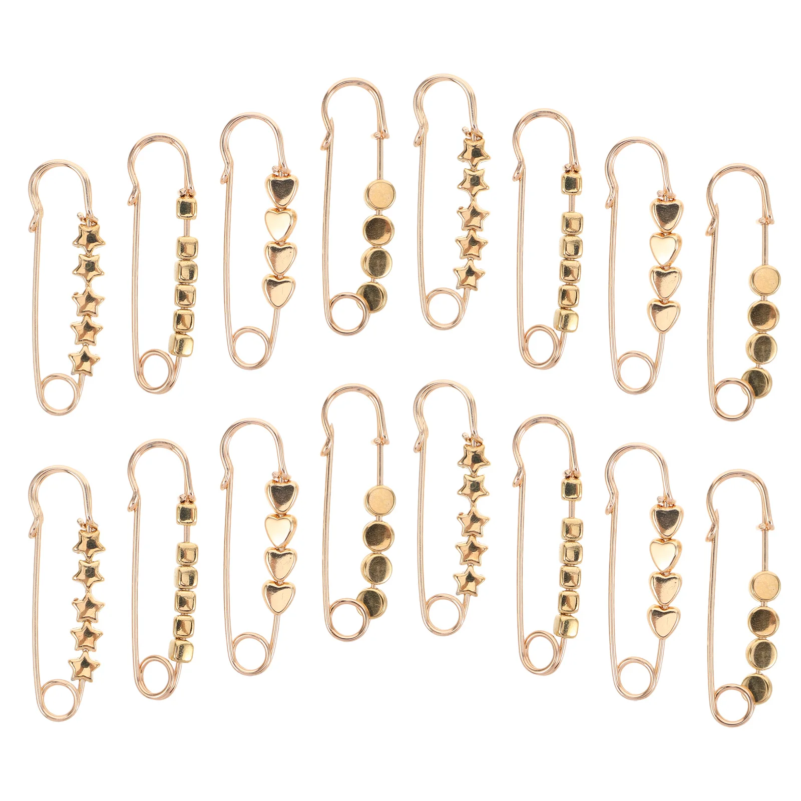 

16Pcs Adjustable Waist Buckle Set for Pants Skirts Loose Jeans Tightening Clip Invisible Waistband Solution