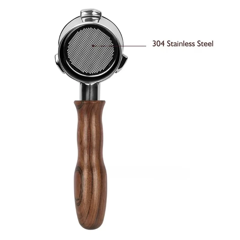 Stainless steel bottomless 54mm Portafilter