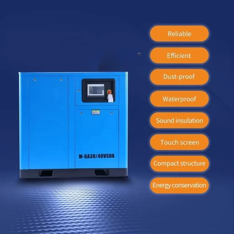 

40HP Industrial-Grade Screw Air Compressor 30kW – Energy Efficient for Workshop, Automation & Pneumatic Systems