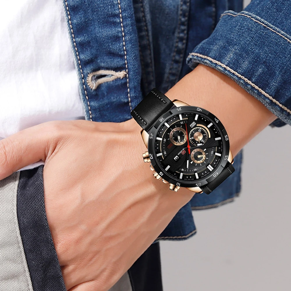 2023 New Dropshipping Racing Car Mens Watches Top Brand Luxury Sport Reloj Hombre Casual Big Dial Military Leather Black Watches