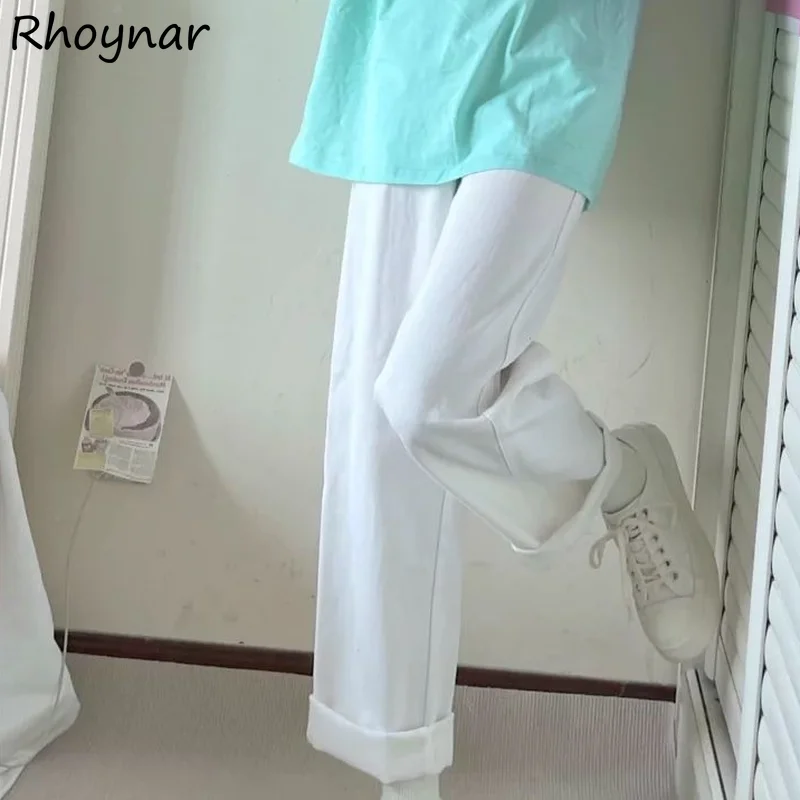 

Jeans Women Light Color Japanese Girls Sweet Denim All-match Loose Pockets Kawaii Trendy Students Teens Ulzzang Design Tender