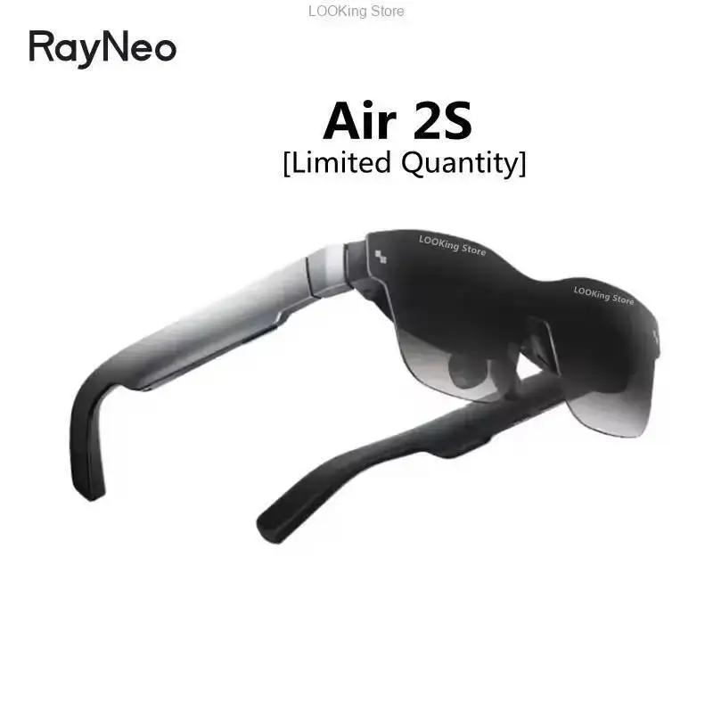نظارات Rayneo Air 2S الذكية AR الأصلية 201 بوصة مايكرو OLED 5000nits AR نظارات ثلاثية الأبعاد HD سينما خاصة آيفون 15/16 #3