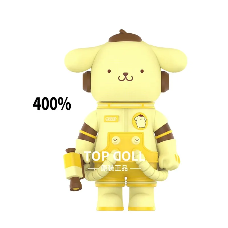 POPMART Original Genuine Product SPACE Molly 400% Sanrio Family