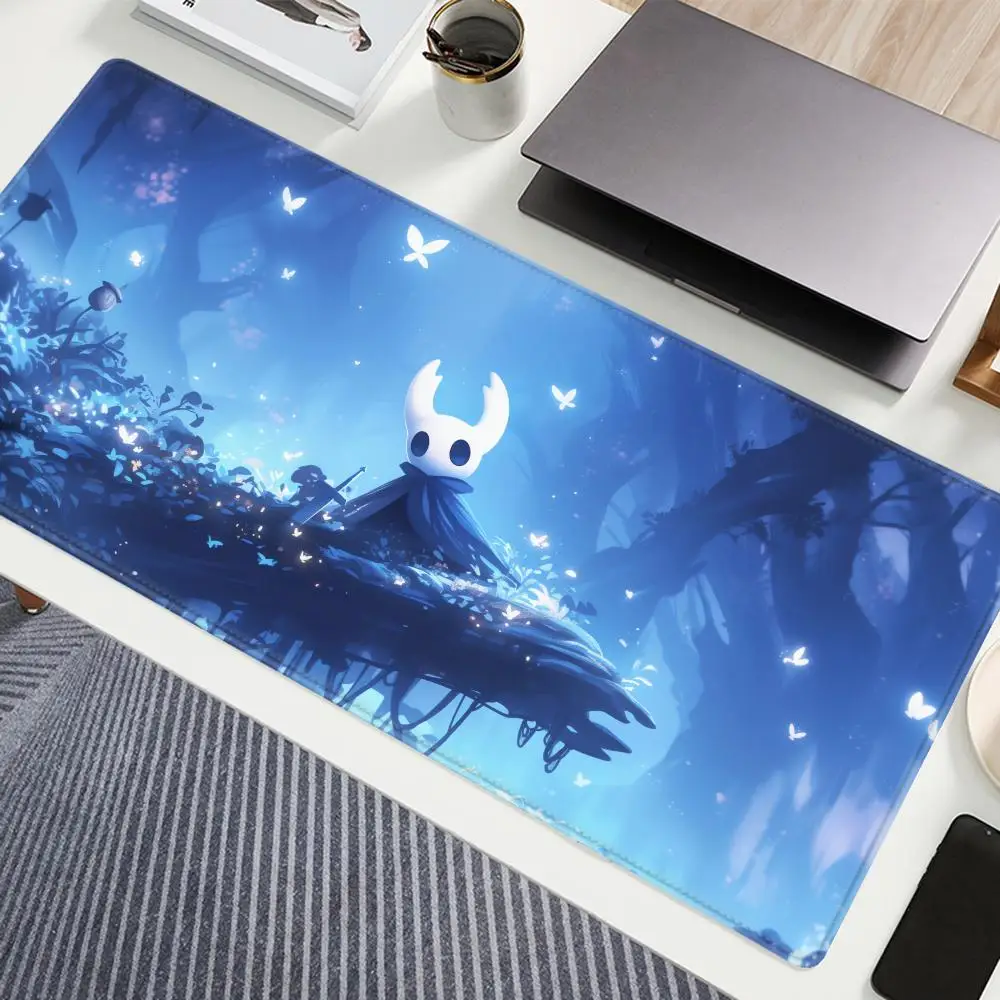 Cool Rubber Mouse Pad Hollow Knight Silksong HD Printing Desk Mats Large Computer Mousepad XXL PC Gamer Keyboard Mat