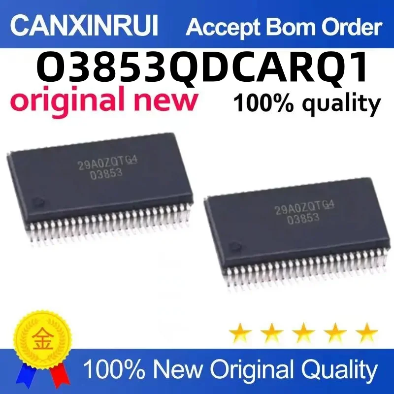 

O3853QDCARQ1 03853QDCARQ1 HTSSOP48 Package Silkscreen 03853 Power Management IC