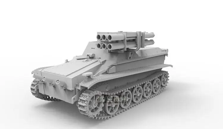 Das Werk DW35008 1/35 Scale Borgward IV Pzjg. wanze Model Kit