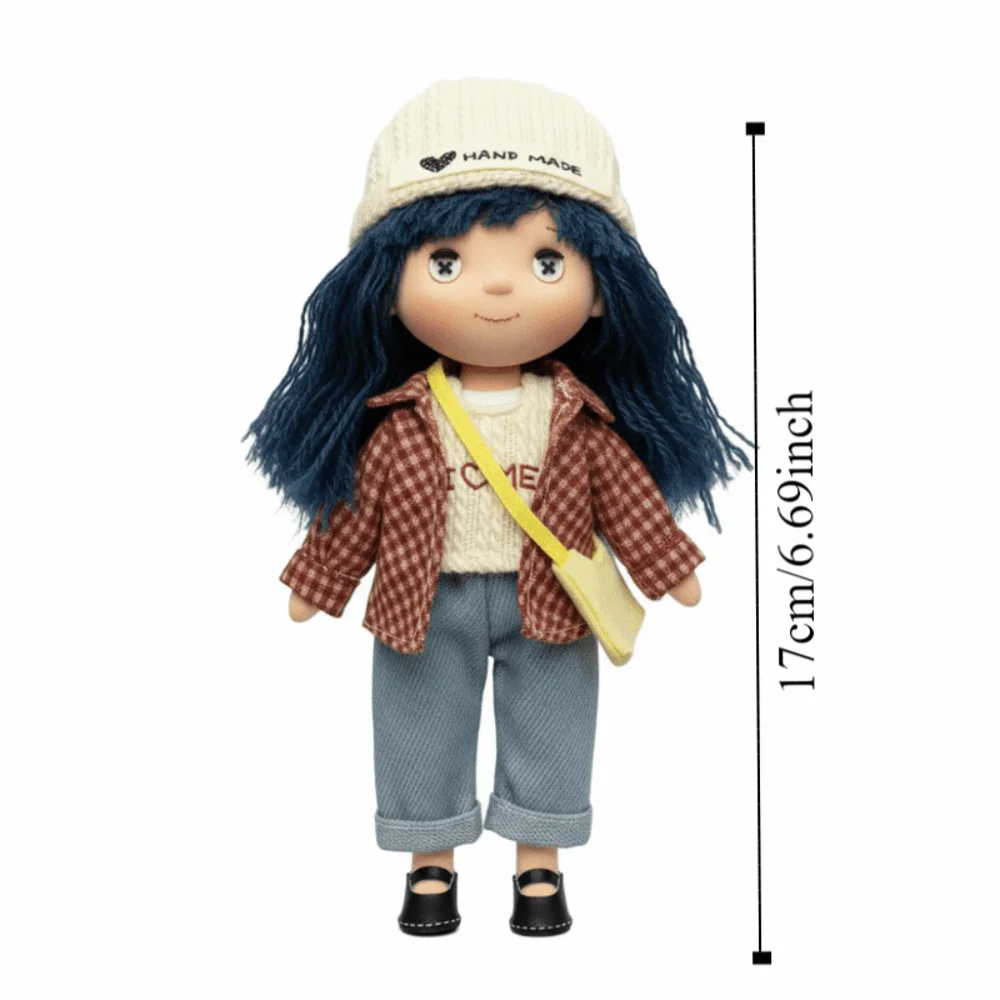 Accessories Casual Wears Elegant Dresses Humanoid Dress Up OB11 Clothes Set Handmade Cotton Cloth Princess Skirt DIY view 6