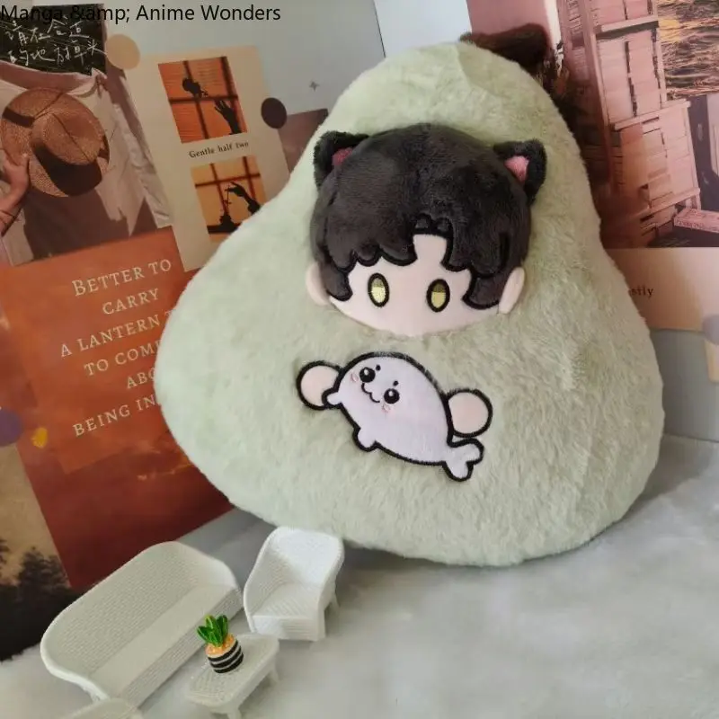 

Мягкая декоративная подушка Love and Deepspace Zayne, подушка для спины дивана, 35 см, мультяшные фигурки для косплея, подарок, игры на день рождения, аниме