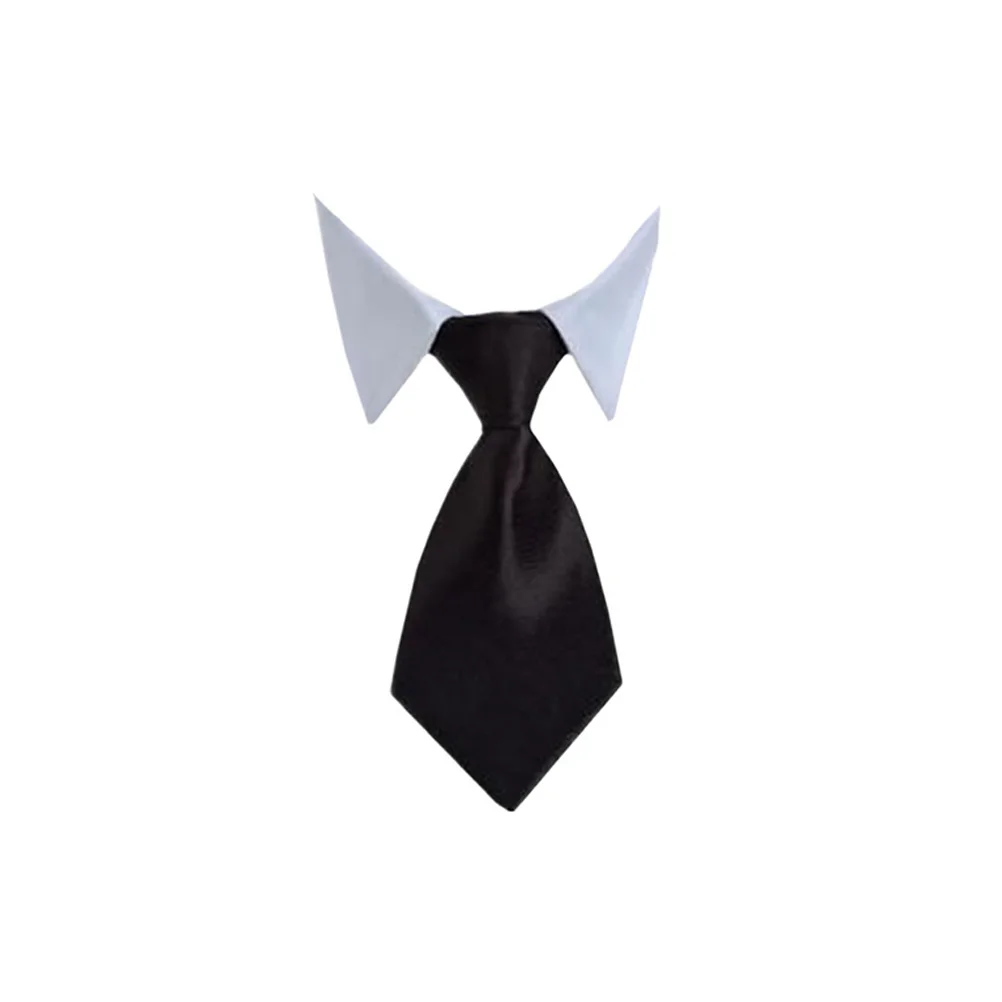 

2Pcs Black Pet Graduation Suit Set One Size Fits Most Dogs Cats Dr. Hat Collar for Holiday Party Daily Wear Animal Costume