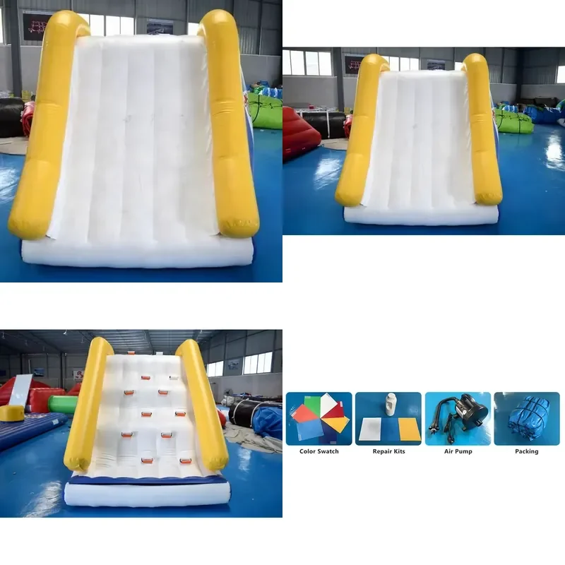 Commercial Inflatable Floating Water Slide Water Park Slides for Kids