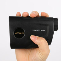 ARTBULL USB Type-C Rechargeable Laser Golf Rangefinder Hunting 1300 750 yard Telescope With Flag-Lock Vibration Distance Meter